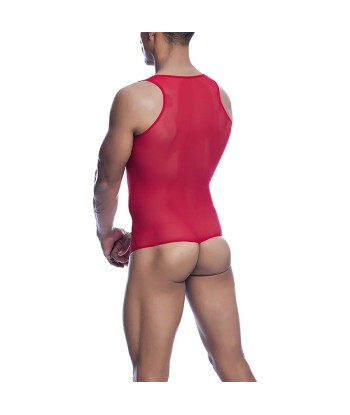 MOB - BODYSHEER TRANSPARTE ROJO TALLA L-XL