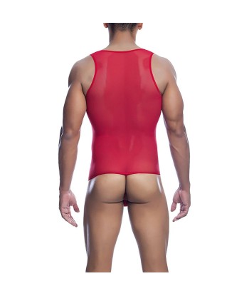 MOB - BODYSHEER TRANSPARTE ROJO TALLA L-XL