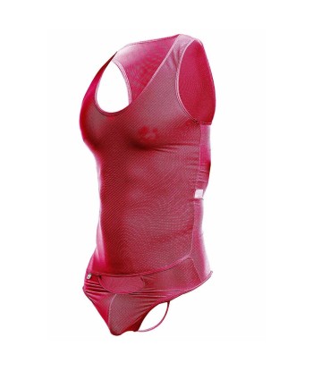 MOB - BODYSHEER TRANSPARTE ROJO TALLA L-XL