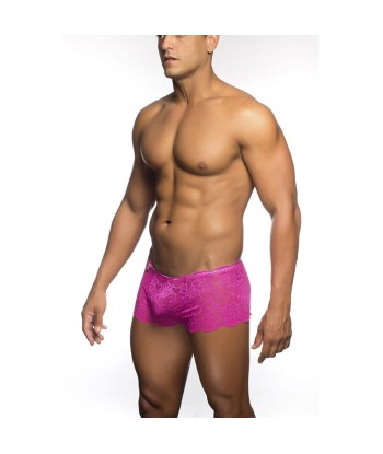 MOB - BOXER ENCAJE ROSA TALLA L-XL