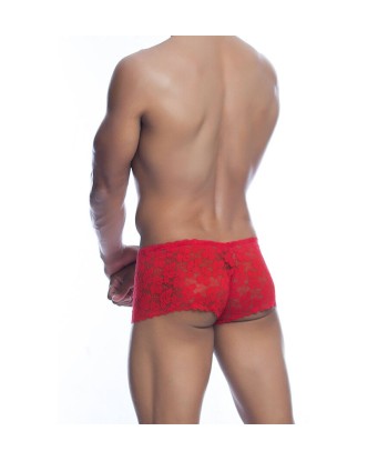 MOB - BOXER ENCAJE ROJO TALLA L-XL