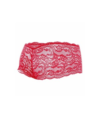 MOB - BOXER ENCAJE ROJO TALLA L-XL