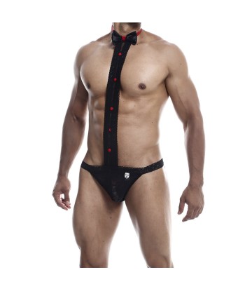 MOB - ESMOQUIN CON TANGA DE ENCAJE TALLA L-XL