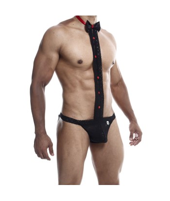 MOB - ESMOQUIN CON TANGA DE ENCAJE TALLA L-XL