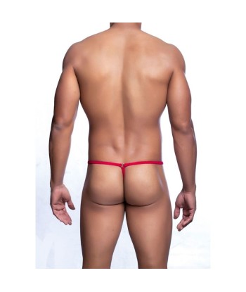 MOB - TANGA ROJO CON FORMA DE LAGRIMA TALLA L-XL