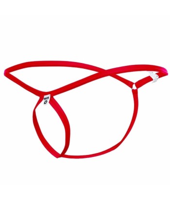 MOB - TANGA ROJO CON FORMA DE LAGRIMA TALLA L-XL