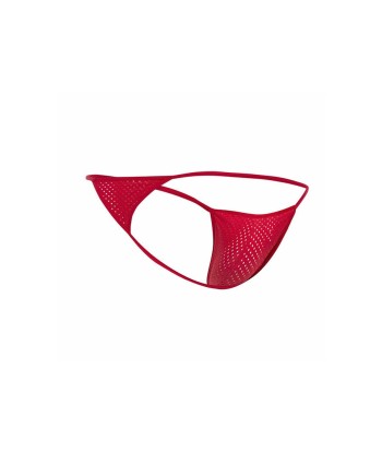 MOB - V-STRING DE MICROFIBRA ROJA TALLA L-XL