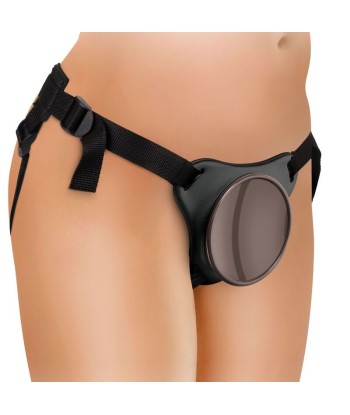 KING COCK - ELITE KIT ARNES AJUSTABLE DELUXE ANILLO CON TESTICULOS and DILDO 20.3 CM