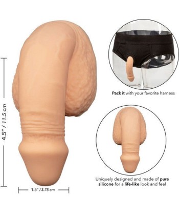 CALEXOTICS - PACKING PENIS PENE DE SILICONA 12.75CM NATURAL