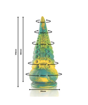 EPIC - CETUS DILDO TENTÁCULO VERDE TAMAÑO PEQUEÑO