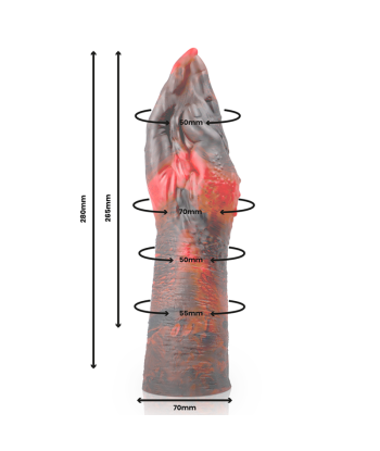 EPIC - LILITH DILDO DEMONIO MALIGNO L