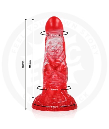 EPIC - AGNIS DILDO FUEGO CARMESÍ