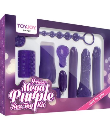 TOYJOY - JUST FOR YOU MEGA PURPLE SEX TOY KIT
