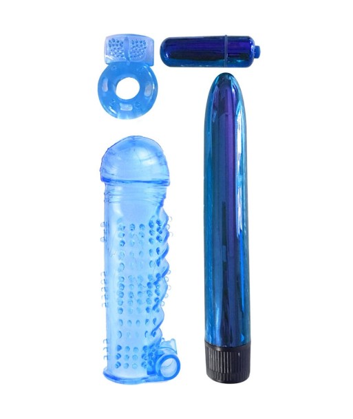 CLASSIX - KIT DE PLACER PARA PAREJAS AZUL