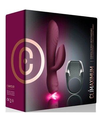 CLIMAXIMUM - LAMOUR KIT VIBRADOR RABBIT ANILLO PENE LED