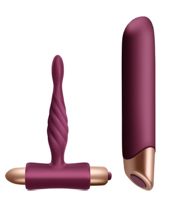 CLIMAXIMUM - RAPTURE KIT VIBRADOR CLÁSICO PLUG ANAL PRINCIPIANTES