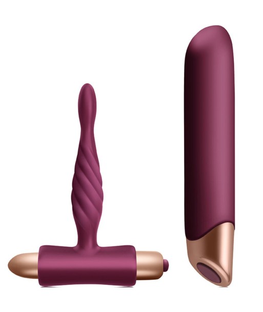 CLIMAXIMUM - RAPTURE KIT VIBRADOR CLÁSICO PLUG ANAL PRINCIPIANTES