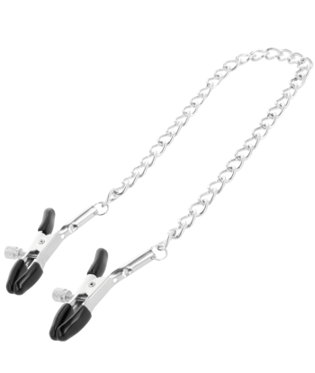 DARKNESS - PINZAS AJUSTABLES PARA PEZONES AJUSTABLES METAL