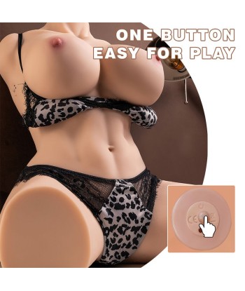 XISE - MURIEL TORSO REALÍSTICO FEMENINO CON THRUSTING 55 CM
