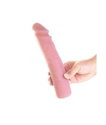 BAILE - DILDO SILICONA TACTO PIEL REALÍSTICO 23 CM