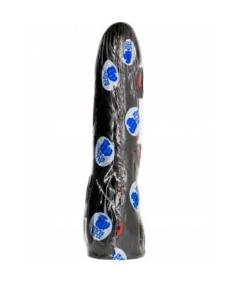 ALL BLACK - DILDO NEGRO REALÍSTICO 20 CM