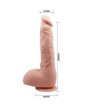 BAILE - DILDO REALÍSTICO JASON NATURAL 24 CM