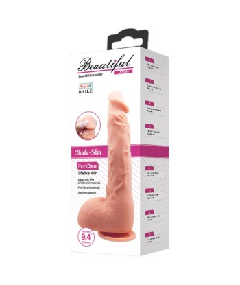 BAILE - DILDO REALÍSTICO JASON NATURAL 24 CM