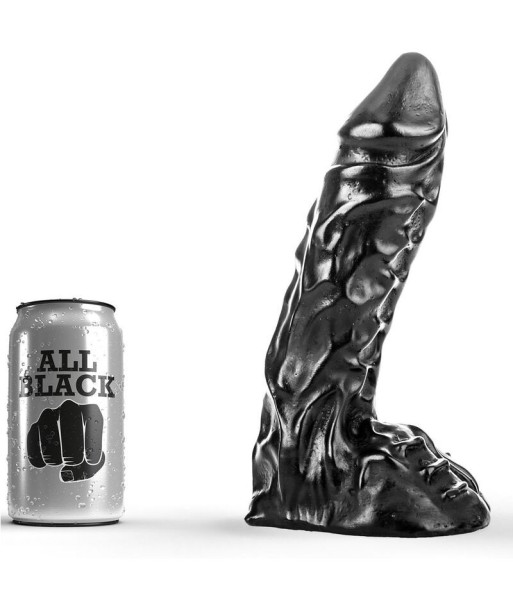 ALL BLACK - DILDO 23 CM ALL BLACK - DILDO 23 CM