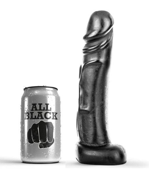 ALL BLACK - DILDO 22 CM ALL BLACK - DILDO 22 CM