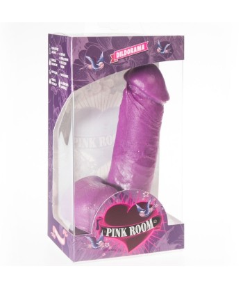 PINK ROOM - NAO DILDO REALÍSTICO LILA 16 CM