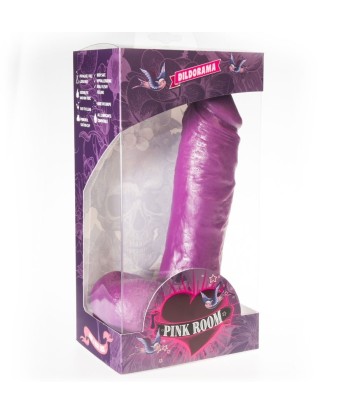 PINK ROOM - ANTON DILDO REALÍSTICO LILA 21.5 CM