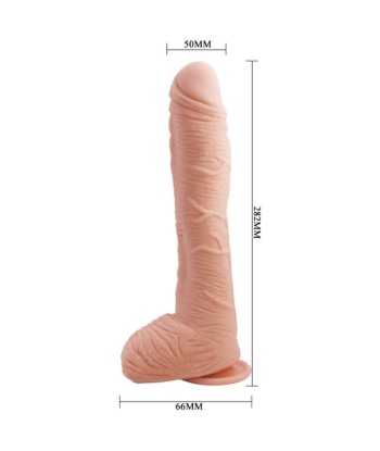 BAILE - ALEX DILDO PIEL REALISTA 27 CM