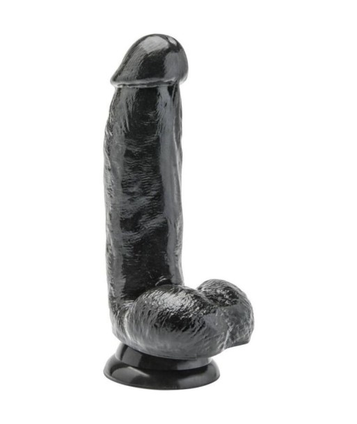 GET REAL - DILDO 12 CM CON TESTÍCULOS NEGRO GET REAL - DILDO 12 CM CON TESTÍCULOS NEGRO