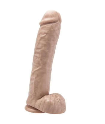 GET REAL - DILDO 28 CM CON TESTÍCULOS NATURAL