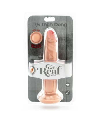 GET REAL - DUAL DENSITY DONG 19 CM NATURAL