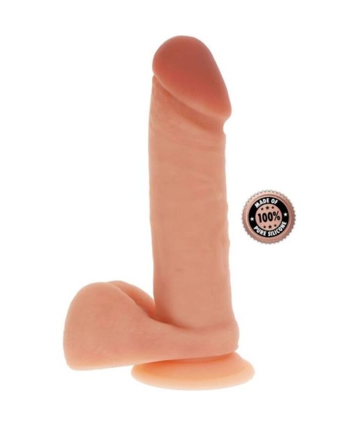 GET REAL - DILDO SILICONA 20,5 CM CON TESTÍCULOS NATURAL GET REAL - DILDO SILICONA 20,5 CM CON TESTÍCULOS NATURAL