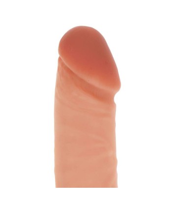 GET REAL - DILDO SILICONA 20,5 CM CON TESTÍCULOS NATURAL