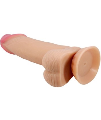 PRETTY LOVE - SLIDING SKIN SERIES DILDO REALÍSTICO CON VENTOSA PIEL DESLIZANTE 19.4 CM