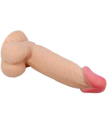 PRETTY LOVE - SLIDING SKIN SERIES DILDO REALÍSTICO CON VENTOSA PIEL DESLIZANTE 19.4 CM