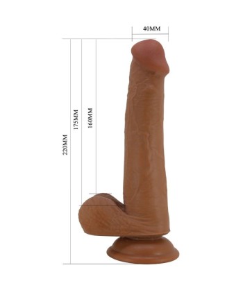 PRETTY LOVE - TALLEN DILDO REALÍSTICO 22 CM MULATO