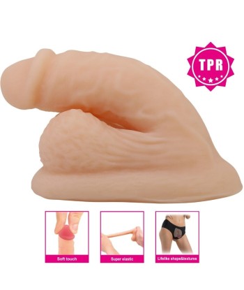 PRETTY LOVE - WILDON DILDO ULTRA REALÍSTICO Y ELÁSTICO 10 CM NATURAL