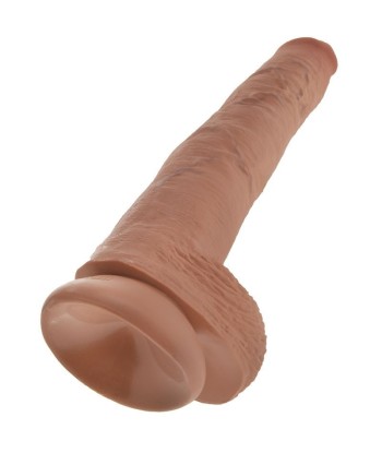 KING COCK PENE REALÍSTICO CON TESTÍCULOS 35.6 CM