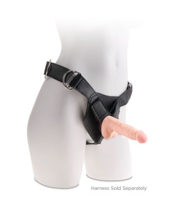 KING COCK - DILDO TRIPLE DENSIDAD 19 CM