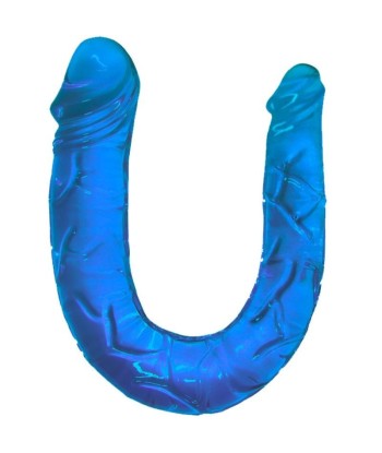 BAILE - DOUBLE DONG DILDO DOBLE AZUL