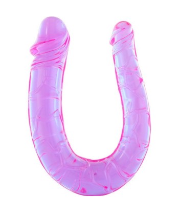 SEVEN CREATIONS - PENE CON DOS CABEZAS DE GELATINA FLEXIBLE