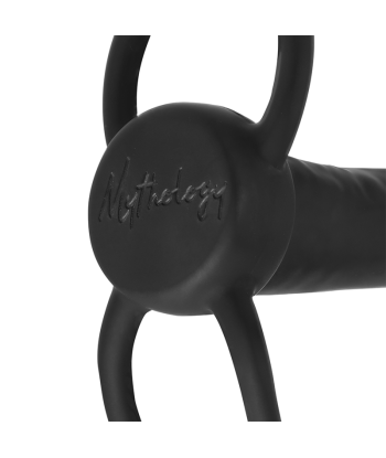 MYTHOLOGY - COBI ONYX ACCOMODATOR ARNÉS PARA DOBLE PENETRACIÓN SILICONA