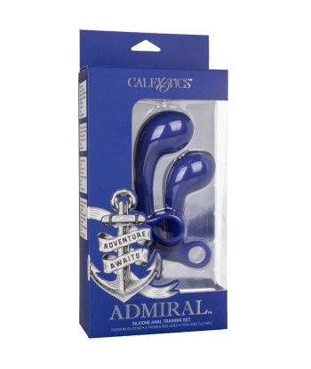 CALEXOTICS - ADMIRAL SET 2 PLUG ANAL AZUL