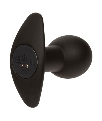 CALEXOTICS - ROCK BOTTOM PLUG ANAL 10 VIBRACIONES SILICONA NEGRO