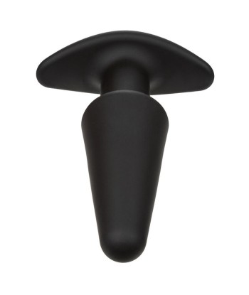 CALEXOTICS - ROCK BOTTOM PLUG ANAL CÓNICO 10 VIBRACIONES SILICONA NEGRO