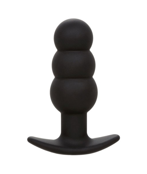 CALEXOTICS - ROCK BOTTOM PLUG ANAL CON CUENTAS 10 VIBRACIONES SILICONA NEGRO CALEXOTICS - ROCK BOTTOM PLUG ANAL CON CUENTAS 10 VIBRACIONES SILICONA NEGRO